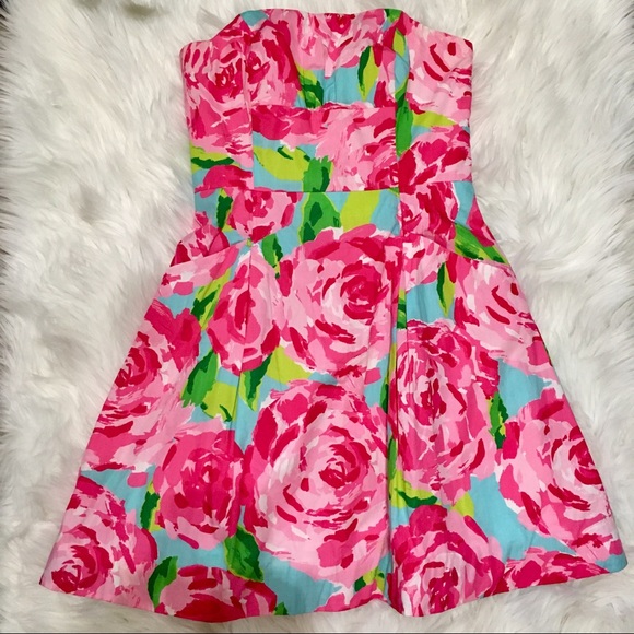 Lilly Pulitzer Hotty Pink First Impressions Dress - Picture 4 of 8